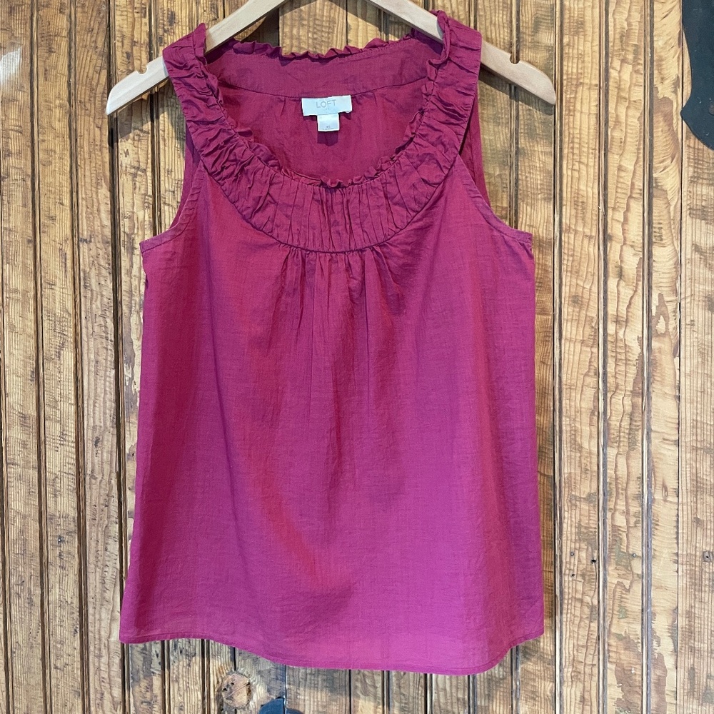 Ann Taylor LOFT Airy Cotton Women's Tank Top Size XS
